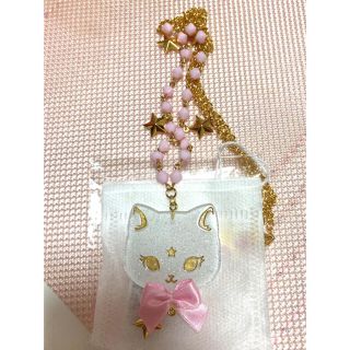 アンジェリックプリティー(Angelic Pretty)の最終値下げ　anjelic pretty Milk Cat ネックレス+リング(ネックレス)