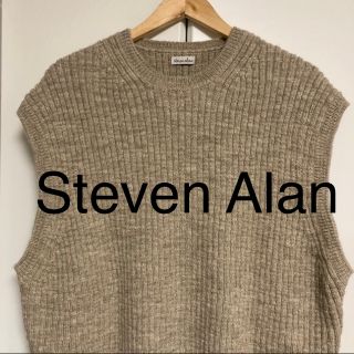 スティーブンアラン(steven alan)の【お値引き中】 Steven Alan ニットベスト　サイズL(ニット/セーター)