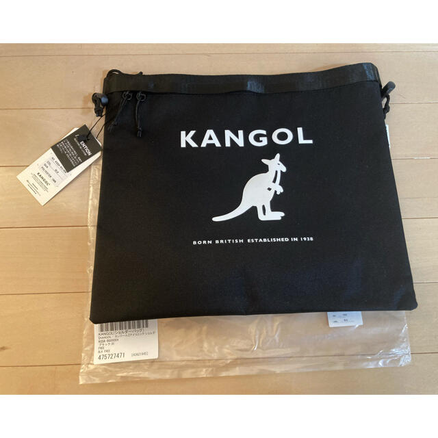 KANGOL(カンゴール)のカンゴール ショルダーバック 黒 レディースのバッグ(ショルダーバッグ)の商品写真