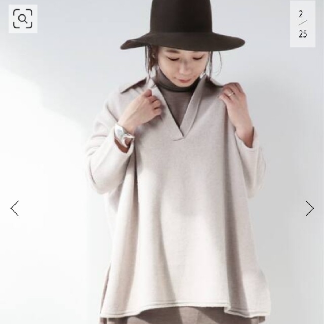 Plage(プラージュ)の限定お値下げplage 2020♡Baby Wool エリツキニットプルオーバー レディースのトップス(ニット/セーター)の商品写真