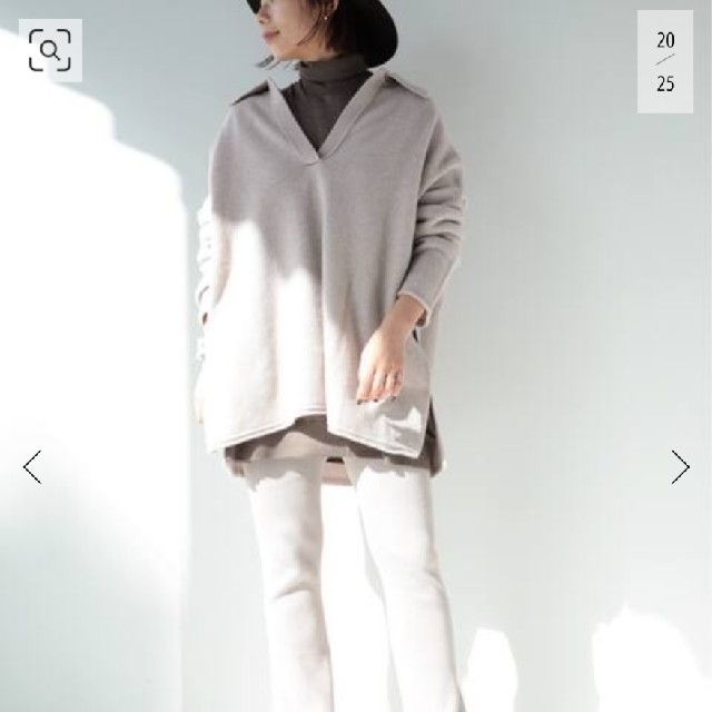 Plage(プラージュ)の限定お値下げplage 2020♡Baby Wool エリツキニットプルオーバー レディースのトップス(ニット/セーター)の商品写真