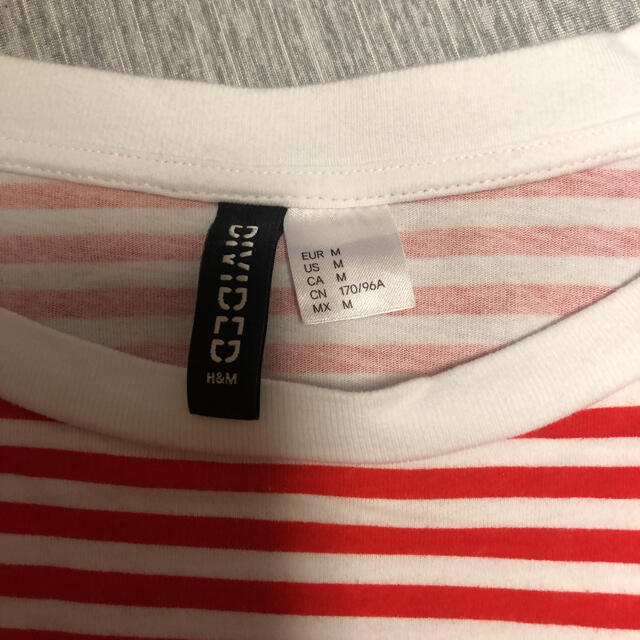 H&M(エイチアンドエム)の五分丈Tシャツ メンズのトップス(Tシャツ/カットソー(七分/長袖))の商品写真