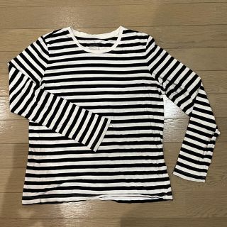 ムジルシリョウヒン(MUJI (無印良品))の無印良品　ボーダーシャツ(Tシャツ(長袖/七分))