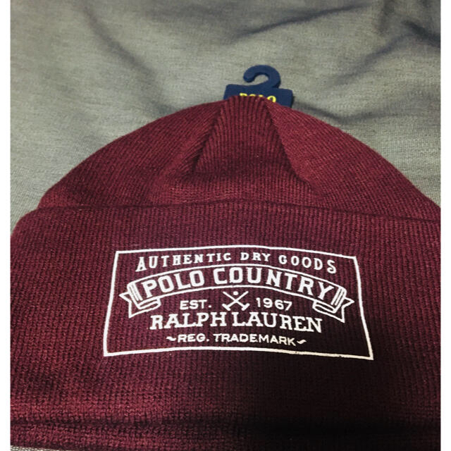 POLO RALPH LAUREN(ポロラルフローレン)のラルフローレン ポロカントリー POLO RALPH LAUREN ニット メンズの帽子(ニット帽/ビーニー)の商品写真