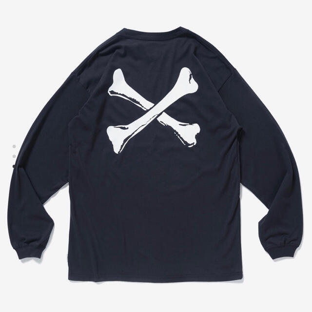 正規逆輸入品 WTAPS CROSS BONES HOODY COTTON 紺L新品