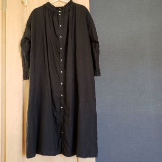 ❁日曜値下げ❁ nest Robe シャーリングネックワンピース ピンク