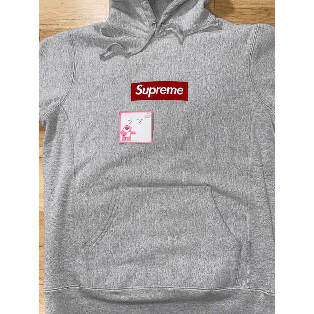 supreme ボックスロゴ パーカー