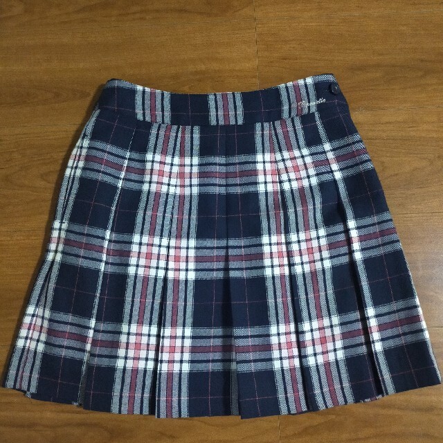 pom ponette(ポンポネット)のポンポネット　プリーツチェック 　スカート　Ｌ（160） キッズ/ベビー/マタニティのキッズ服女の子用(90cm~)(スカート)の商品写真