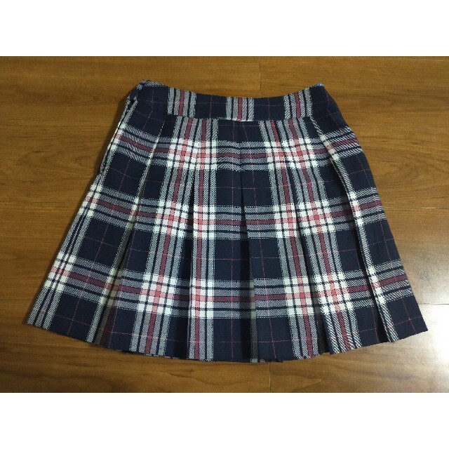 pom ponette(ポンポネット)のポンポネット　プリーツチェック 　スカート　Ｌ（160） キッズ/ベビー/マタニティのキッズ服女の子用(90cm~)(スカート)の商品写真