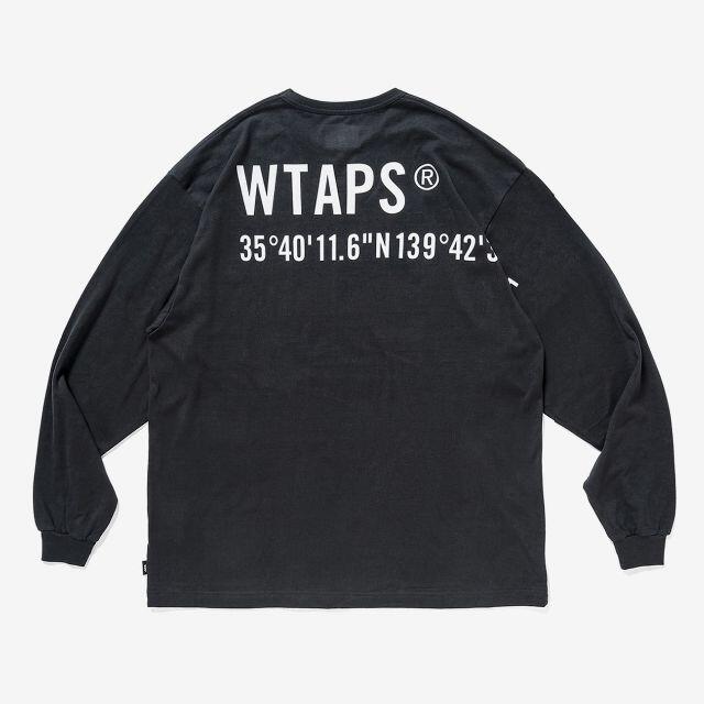 W)taps(ダブルタップス)の21AW　WTAPS　GPS / LS / COTTON　BLACK　XL メンズのトップス(Tシャツ/カットソー(七分/長袖))の商品写真
