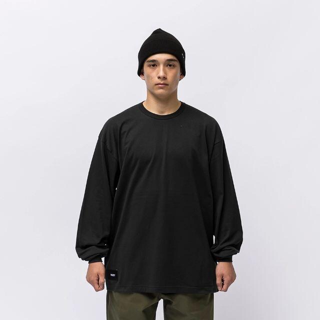 W)taps(ダブルタップス)の21AW　WTAPS　GPS / LS / COTTON　BLACK　XL メンズのトップス(Tシャツ/カットソー(七分/長袖))の商品写真