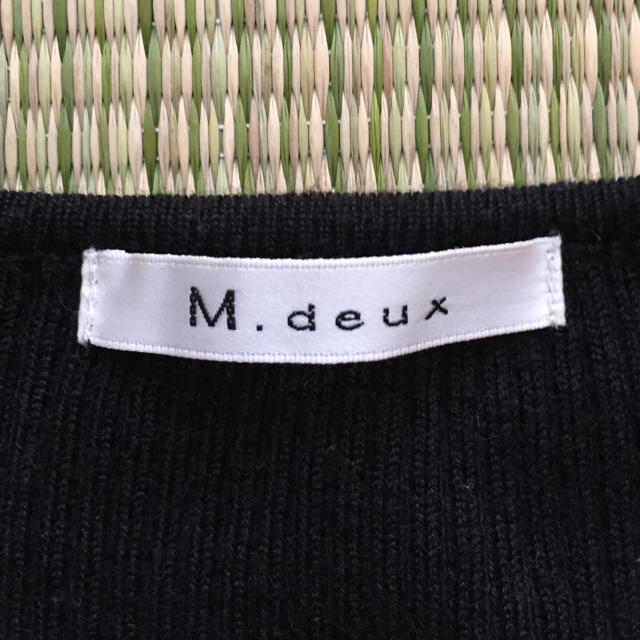 M.deux(エムドゥー)のM.deux ニットトップス レディースのトップス(カットソー(長袖/七分))の商品写真