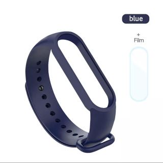 Xiaomi mi band 6 5 4 用のスペアシリコンブレスレット,(ラバーベルト)