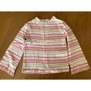 ベビーギャップ(babyGAP)の100サイズ　ボーダー ロンT トップス 女の子(Tシャツ/カットソー)