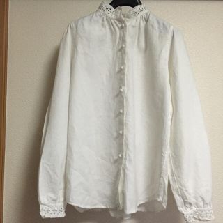 ネストローブ(nest Robe)のネストローブ レースカラーブラウス(シャツ/ブラウス(長袖/七分))