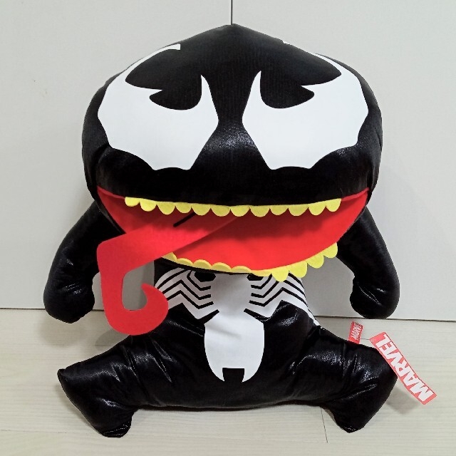 MARVEL(マーベル)の新品未使用・タグ付き。ヴェノム ギガジャンボ ぬいぐるみ (ベノムvenom) エンタメ/ホビーのおもちゃ/ぬいぐるみ(キャラクターグッズ)の商品写真