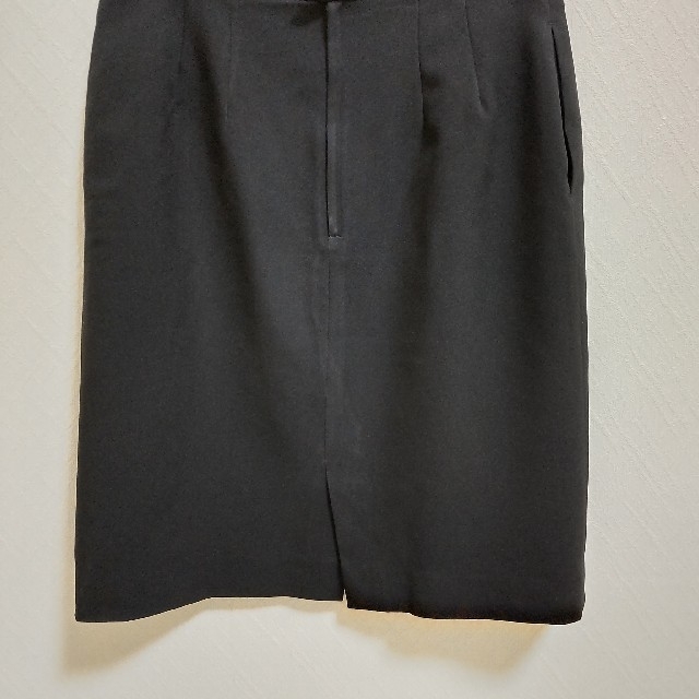 cecile(セシール)の事務服　スカート　黒 レディースのスカート(ひざ丈スカート)の商品写真