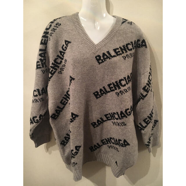 感謝の声続々！ Balenciaga バレンシアガ ロゴニット XS N 正規品