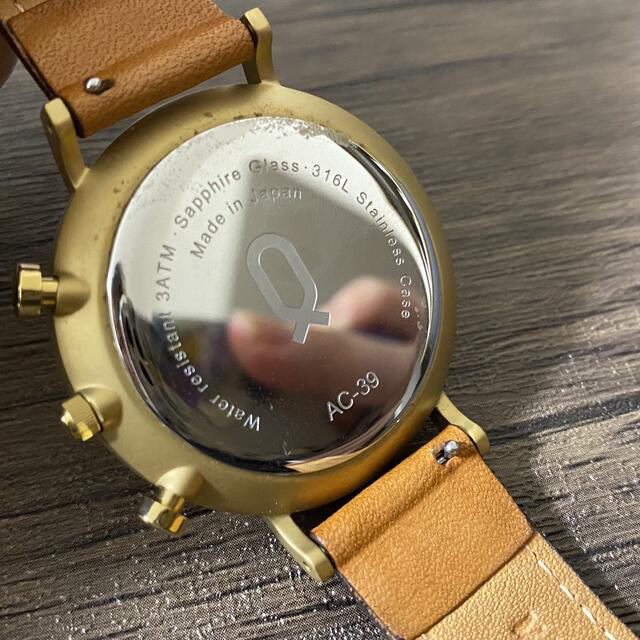 KNOT(ノット)のSOM0904様専用 KNOT 腕時計 AC-39YGYG クロノグラフ レディースのファッション小物(腕時計)の商品写真