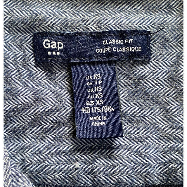 GAP(ギャップ)のこれからの季節に。Gap  ユーズドメンズ 長袖シャツ(デニム調) メンズのトップス(シャツ)の商品写真