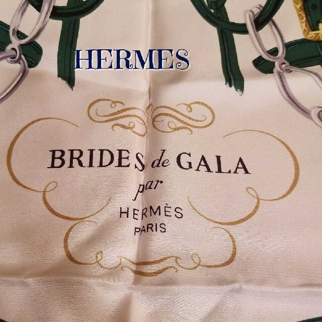 レア 稀少 HERMES エルメス カレ90 スカーフ ブリッドドガラ レア 稀少 HERMES エルメス カレ90 スカーフ ブリッドドガラ