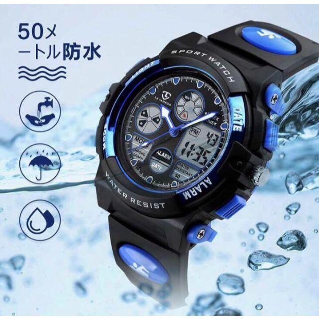 大人気 カッコいいデザイン性と優れた実用性兼備 キッズ デジタル腕時計の通販 By Miyo Miyo S Shop ラクマ