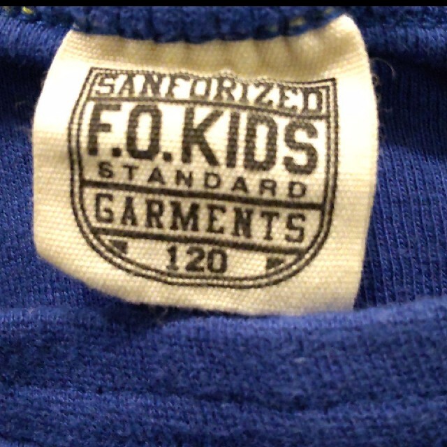 F.O.KIDS(エフオーキッズ)のF.O.KIDSロンT120cm キッズ/ベビー/マタニティのキッズ服男の子用(90cm~)(Tシャツ/カットソー)の商品写真