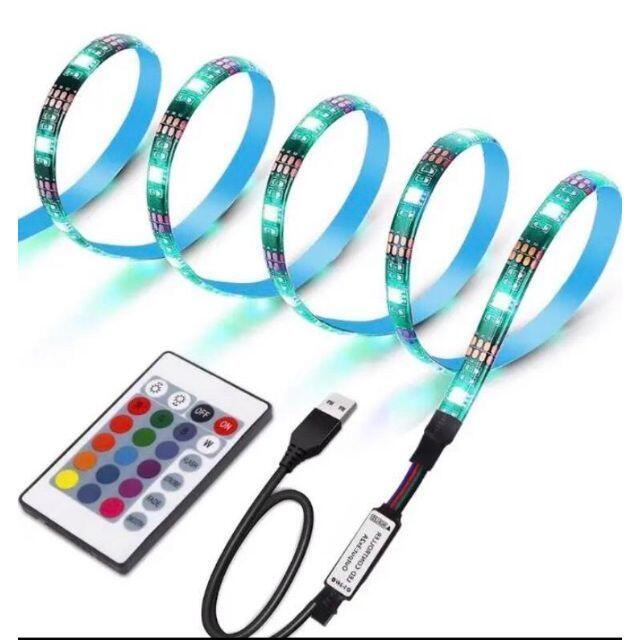 1番人気 LEDテープライト4m イルミネーション USB 間接照明の通販 by nobu ■おすすめ LEDテープライト4m イルミネーション USB