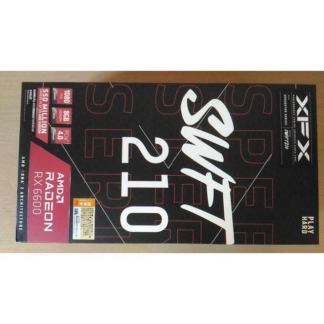新品未使用 XFX Speedster SWFT 210 RX6600
