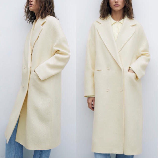 国産NEW ZARA ウールコート XSサイズの通販 by LC's shop|ザラならラクマ - 新品 ZARA オーバーサイズ 新作格安