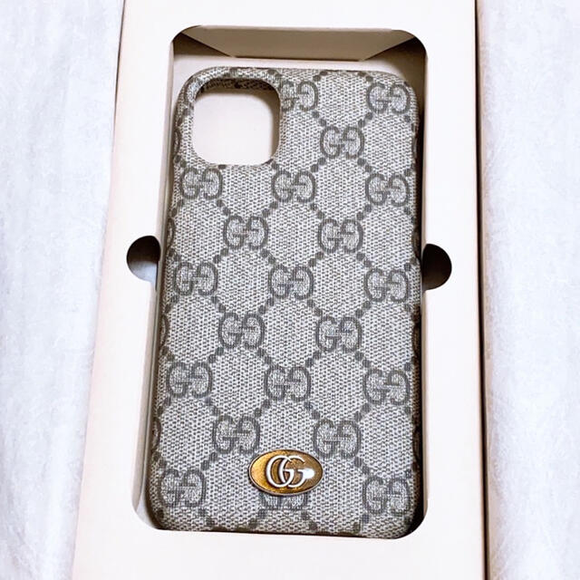 Gucci(グッチ)のGUCCI iPhone11ケース スマホ/家電/カメラのスマホアクセサリー(iPhoneケース)の商品写真