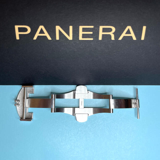 PANERAI(パネライ)の【美品】パネライ純正Dバックル ルミノール44㎜等に メンズの時計(レザーベルト)の商品写真