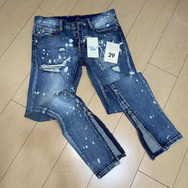 M1 splash stretch denim メンズのパンツ(デニム/ジーンズ)の商品写真