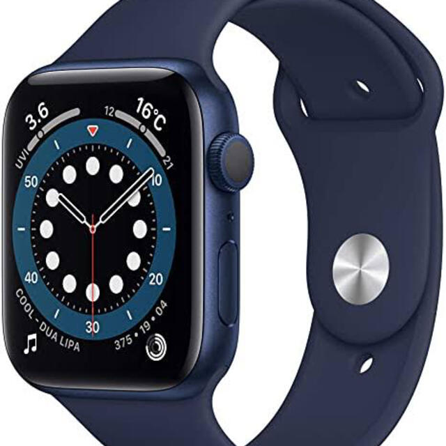 Apple Watch 6 44mm ブルーアルミニウムケース GPSモデル