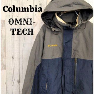 【USED】90's Columbia OMNITECH マウンテンパーカー 黒