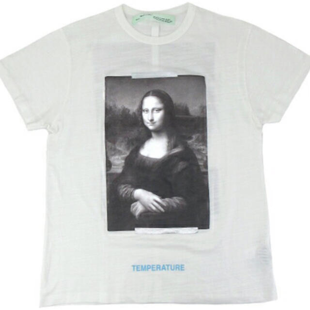 OFF-WHITE(オフホワイト)の本物 off-white モナリザ tシャツ パーカー ダウンスニーカーnike メンズのトップス(Tシャツ/カットソー(半袖/袖なし))の商品写真