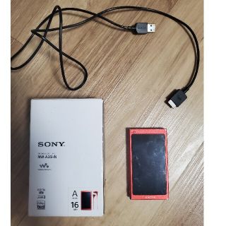 ウォークマン(WALKMAN)のSONY ウォークマン Aシリーズ NW-A35HN(R)(ポータブルプレーヤー)