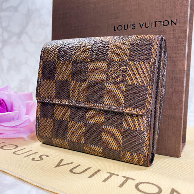 LOUIS VUITTON - 【極美品✨】 ルイヴィトン ダミエ ポルトフォイユ ...