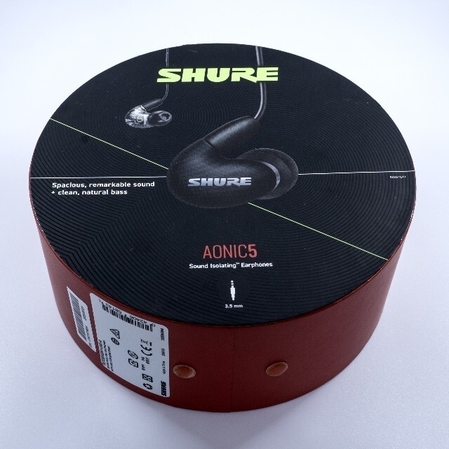 SHURE AONIC 5 ブラック (SE53BABK+UNI-A)