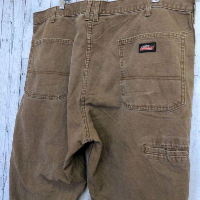 Dickies(ディッキーズ)の90s ディッキーズDickiesペインターパンツブラウン（茶）キャメルコットン メンズのパンツ(ペインターパンツ)の商品写真