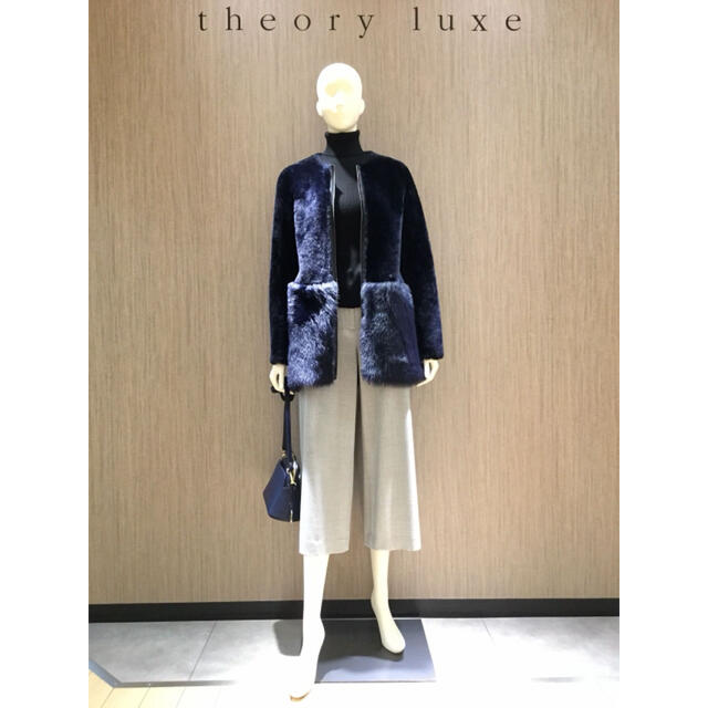 Theory luxe ムートンコート | フリマアプリ ラクマ