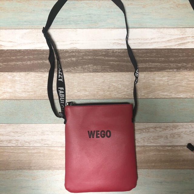 WEGO(ウィゴー)のWEGO ミニショルダーバッグ メンズのバッグ(ショルダーバッグ)の商品写真