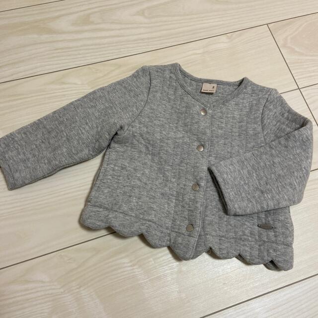 petit main(プティマイン)のpetit main ブルゾン 90 キッズ/ベビー/マタニティのキッズ服女の子用(90cm~)(ジャケット/上着)の商品写真