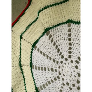 古着 ビンテージ 70s グラニー ブランケット ドリームキャッチャー 美品-