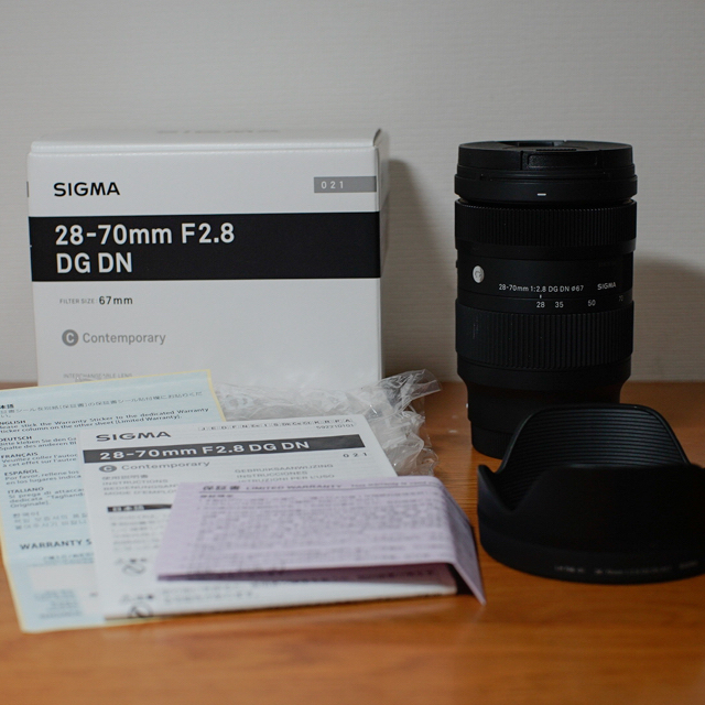 SIGMA - sigma 28-70mm f2.8 DG DN 【eマウント】