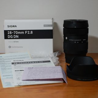 シグマ(SIGMA)のsigma 28-70mm f2.8 DG DN 【eマウント】(レンズ(ズーム))