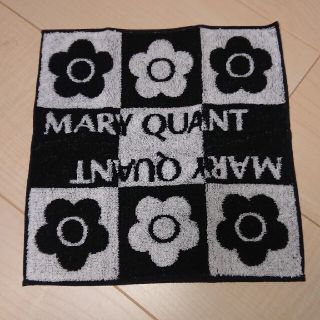 マリークワント(MARY QUANT)のマリクワ マリークワント ミニタオル 新品未使用 タグつき(タオル/バス用品)