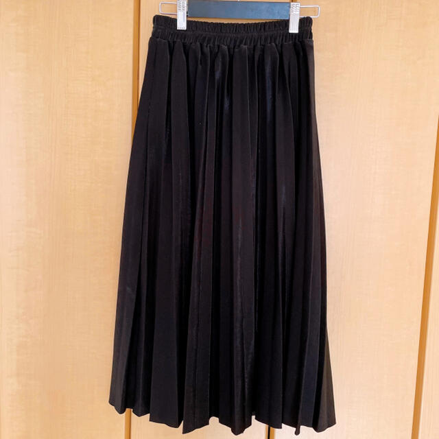 プリーツスカート　ロングスカート レディースのスカート(ロングスカート)の商品写真