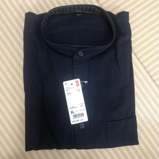 ユニクロ(UNIQLO)のユニクロ　フランネルスタンドカラーシャツ　長袖(シャツ)