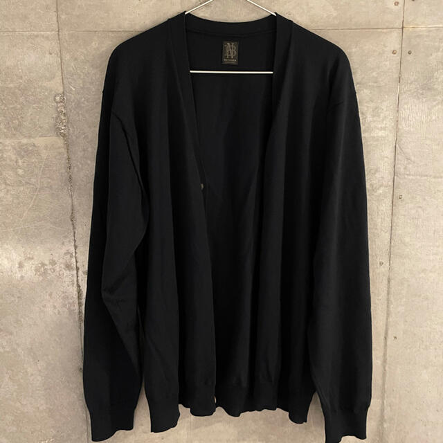 COMOLI(コモリ)のBATONER SUPERIOR MERINO V-NECK CARDIGAN メンズのトップス(カーディガン)の商品写真